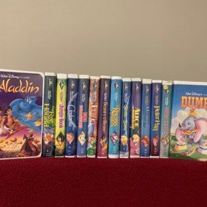 85 Walt Disney Movies Black Diamonds, Special Edition, Master Piece, DVD's.